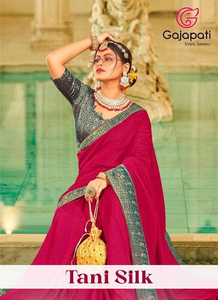 Tani Silk By Gajapati Silk Designer Saree Wholesale Market In Surat  Catalog